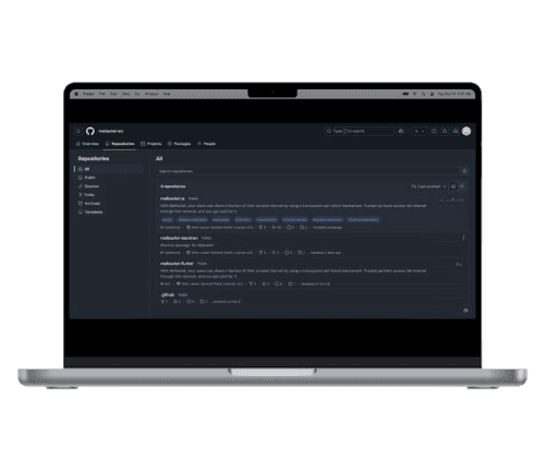 Open Source GitHub Screenshot